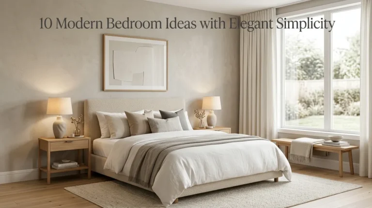 10 Modern Bedroom Ideas with Elegant Simplicity