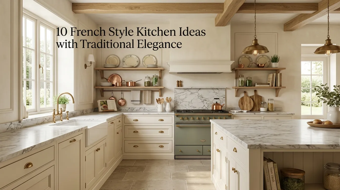 10 French Style Kitchen Ideas with Traditional Elegance